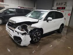 Salvage cars for sale at Elgin, IL auction: 2018 Subaru Forester 2.5I Limited