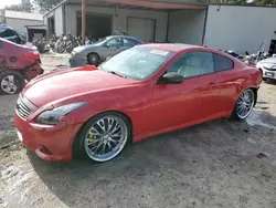 Salvage cars for sale at Seaford, DE auction: 2008 Infiniti G37 Base