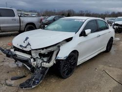 Honda salvage cars for sale: 2017 Honda Accord Sport