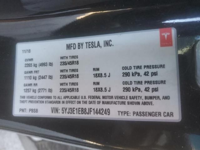 2018 Tesla Model 3