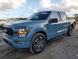 Salvage cars for sale at West Palm Beach, FL auction: 2023 Ford F150 Supercrew