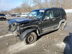 Salvage cars for sale from Copart Ellwood City, PA: 2005 Jeep Liberty Sport