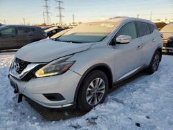 Salvage cars for sale at Elgin, IL auction: 2018 Nissan Murano S