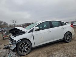 Ford Focus sel salvage cars for sale: 2018 Ford Focus SEL