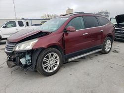 Salvage cars for sale at New Orleans, LA auction: 2015 Chevrolet Traverse LT