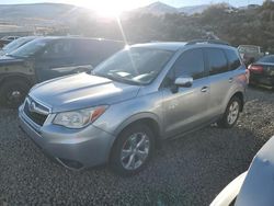 Salvage cars for sale at Reno, NV auction: 2014 Subaru Forester 2.5I Touring