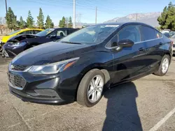 Salvage cars for sale at Rancho Cucamonga, CA auction: 2016 Chevrolet Cruze LT