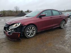 Chrysler salvage cars for sale: 2015 Chrysler 200 S