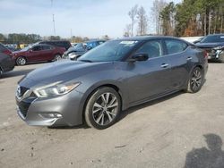 Salvage cars for sale at Dunn, NC auction: 2017 Nissan Maxima 3.5S