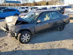 Salvage cars for sale at Spartanburg, SC auction: 2000 Toyota Camry CE