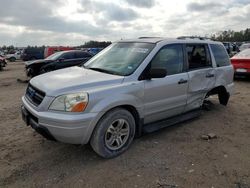 Salvage cars for sale from Copart Houston, TX: 2003 Honda Pilot EX