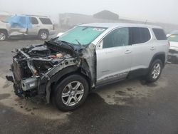 Salvage cars for sale at Fresno, CA auction: 2018 GMC Acadia SLE