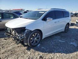 Salvage cars for sale at Cahokia Heights, IL auction: 2017 Chrysler Pacifica Limited