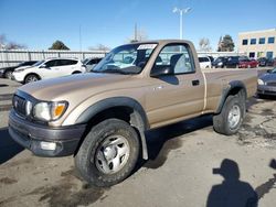 Salvage cars for sale at Littleton, CO auction: 2002 Toyota Tacoma