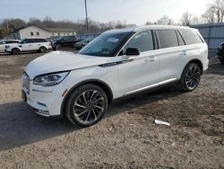 Salvage cars for sale at York Haven, PA auction: 2020 Lincoln Aviator Reserve