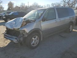 Pontiac Montana salvage cars for sale: 2004 Pontiac Montana