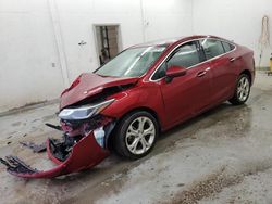 Salvage cars for sale at Madisonville, TN auction: 2017 Chevrolet Cruze Premier