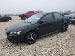 Salvage cars for sale at Taylor, TX auction: 2015 Mitsubishi Lancer ES