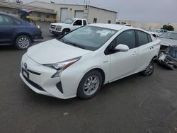 Salvage cars for sale at Martinez, CA auction: 2016 Toyota Prius