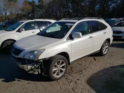 Salvage cars for sale at Austell, GA auction: 2008 Lexus RX 350