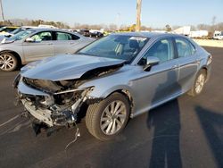 Toyota Camry salvage cars for sale: 2021 Toyota Camry LE