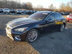 Infiniti salvage cars for sale: 2018 Infiniti Q50 Luxe