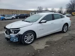 Salvage cars for sale at Laurel, MD auction: 2017 Chevrolet Malibu LT