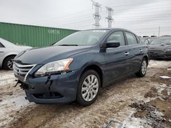 Nissan salvage cars for sale: 2015 Nissan Sentra S