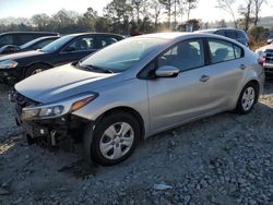 Salvage cars for sale at Byron, GA auction: 2017 KIA Forte LX