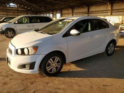 Chevrolet salvage cars for sale: 2012 Chevrolet Sonic LT