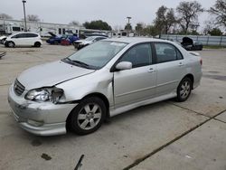 Salvage cars for sale at Sacramento, CA auction: 2003 Toyota Corolla CE