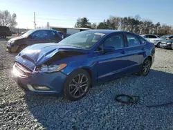 Salvage cars for sale at Mebane, NC auction: 2017 Ford Fusion SE