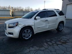 Salvage cars for sale at auction: 2013 GMC Acadia Denali