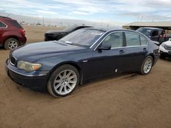 2004 BMW 745 LI en venta en Brighton, CO