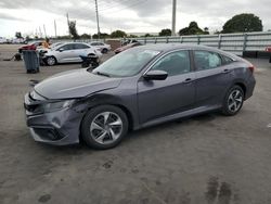 Salvage cars for sale at Miami, FL auction: 2020 Honda Civic Sport