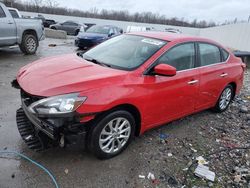 Salvage cars for sale at Louisville, KY auction: 2018 Nissan Sentra S