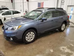 2017 Subaru Outback 2.5I Premium en venta en Franklin, WI