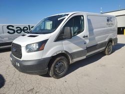 Salvage trucks for sale at Kansas City, KS auction: 2016 Ford Transit T-150