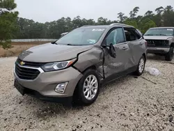 Salvage cars for sale at Houston, TX auction: 2018 Chevrolet Equinox LT