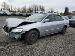 Vehiculos salvage en venta de Copart Portland, OR: 2001 Honda Accord LX