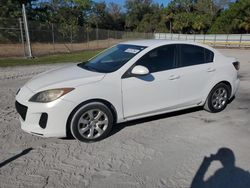 Mazda 3 Vehiculos salvage en venta: 2012 Mazda 3 I