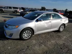 Salvage cars for sale at Antelope, CA auction: 2012 Toyota Camry Base