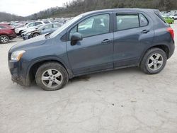 Salvage cars for sale at Hurricane, WV auction: 2016 Chevrolet Trax LS