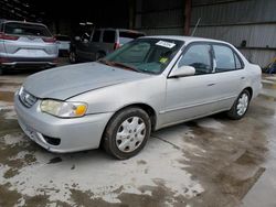 Salvage cars for sale from Copart Greenwell Springs, LA: 2001 Toyota Corolla CE