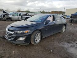 Salvage cars for sale at Houston, TX auction: 2020 Chevrolet Malibu LS