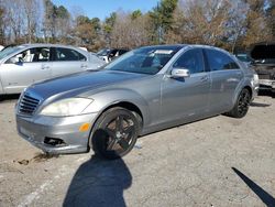 Salvage cars for sale at Austell, GA auction: 2012 Mercedes-Benz S 550 4matic