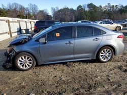 Salvage cars for sale at Seaford, DE auction: 2022 Toyota Corolla LE