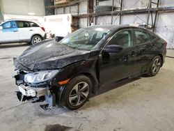 Salvage cars for sale from Copart Eldridge, IA: 2017 Honda Civic LX