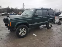 Jeep salvage cars for sale: 1999 Jeep Cherokee Sport