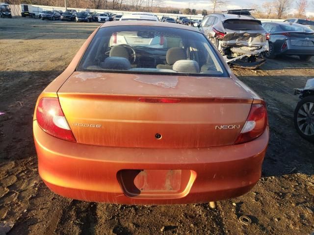 2000 Dodge Neon Base